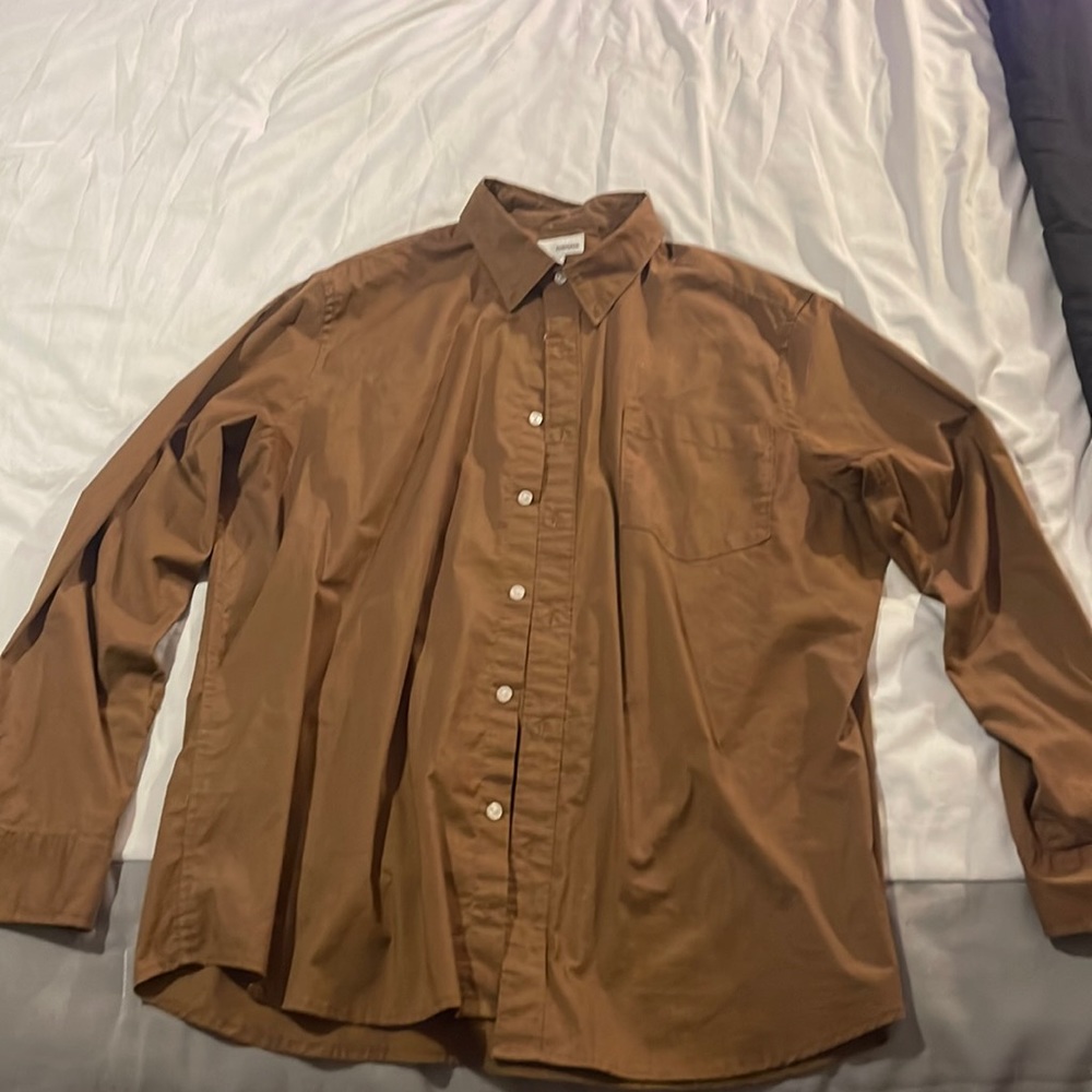 Brown Dress Shirt